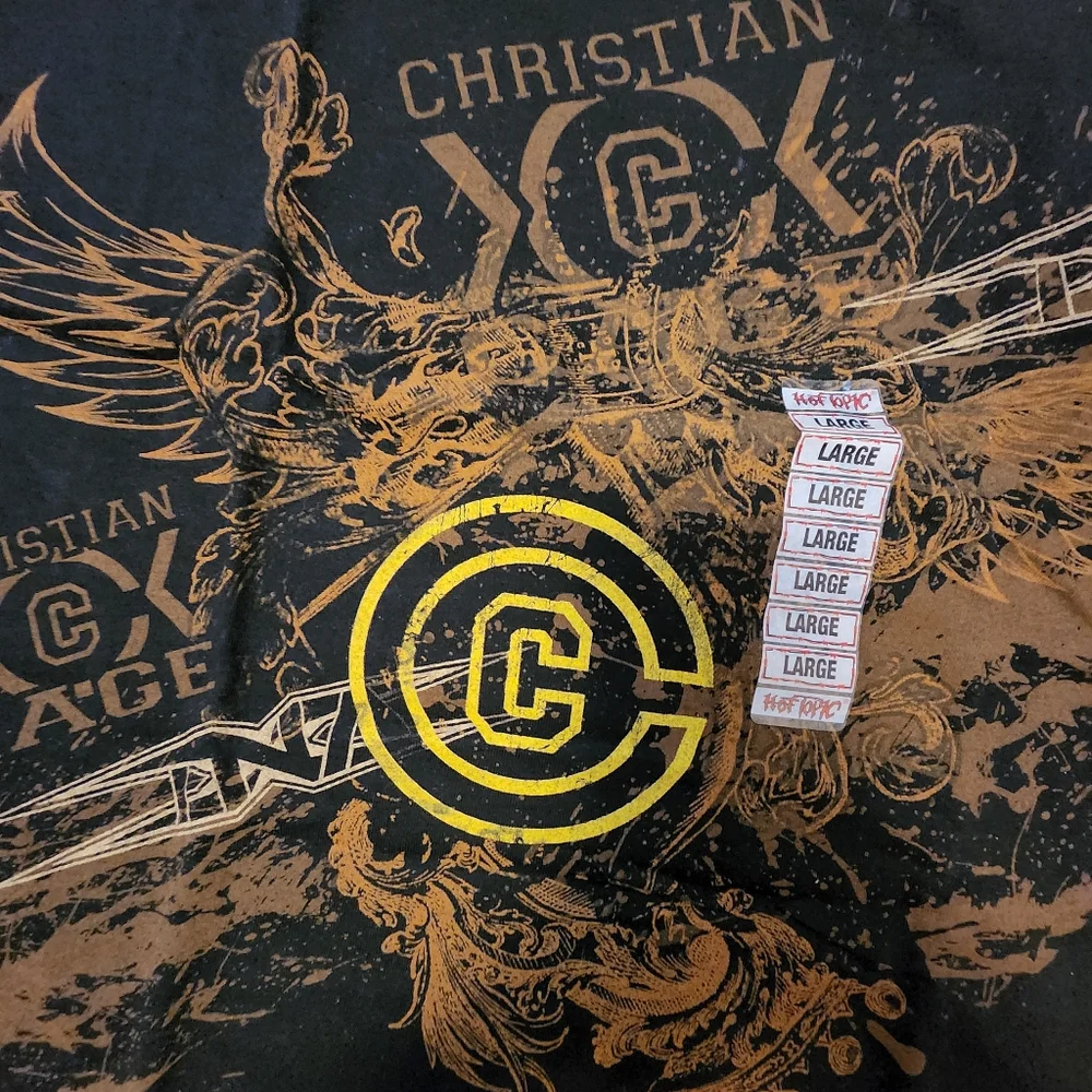 Tna Cristian cage men's tshirt Size L - Picture 2 of 5